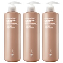 바디버든프로젝트 지성 샴푸 로즈마리향, 500ml, 3개