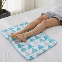 꼼띠아 쿨젤 쿨링 아이스 여름 양면 쿨매트 단품, 아이스민트