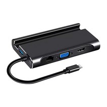 넥스원 7 in 1 C타입 USB 3.0 멀티 확장 허브, 블랙