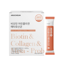 아르채움 비오틴 어린콜라겐 메타유산균 30p, 1개, 60g