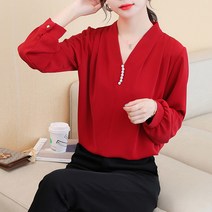 여성용 라노마즈 기본핏 블라우스 CH-2214197
