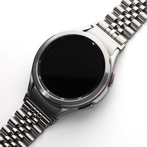 알피나케이스 스마트워치 쥬빌레 메탈 스트랩, 실버