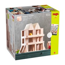 하바 원목 빌딩 블록 160p HB306251, 혼합색상