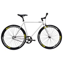 바이큰 아이언 45mm 롱 라이저바 자전거 48cm 80% 조립배송, 화이트, 164cm