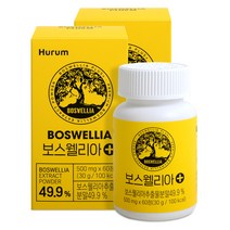 휴럼 보스웰리아 플러스 영양제 30g, 2개, 60정, 60정