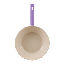 로이첸 IH 베리퍼플 인덕션 웍팬, 1개, 28cm