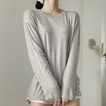 프롬미스 여성용 여리핏 롱 티셔츠