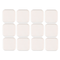 루덴스 방문 콕 방지 도어가드 쿠션 스퀘어 4.5cm, 화이트, 12개