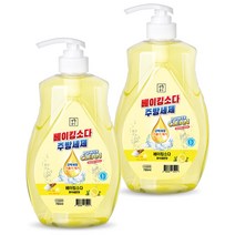 생활공식 기름기 싹 베이킹소다 주방세제, 2개, 780ml