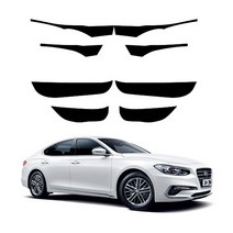 실내 스크래치방지 펠트 도어커버 상단 + 하단, 그레이, 현대 그랜져IG ~2019년, 현대