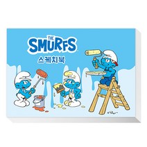 다다 스머프 뜯어쓰는 스케치북 130g, 345 x 245 mm, 125매
