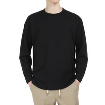 다꾸앙 남성용 오버핏 특양면메인 라운드 다꾸앙 남성용 티셔츠 D01M13_tl2528