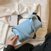 랩스타일 레더 크로스 미니백