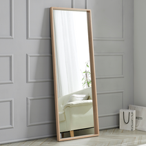 모던 와이드 전신거울, 오크