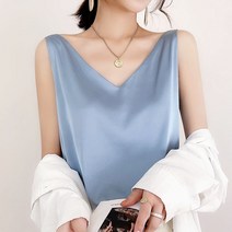 처리마켓 여성용 민소매 블라우스