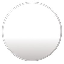 디자인 원형 거울 800 x 800 mm, 화이트