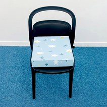 바니키즈 유아 용 키높이조절 방석 의자 35 x 35 x 8 cm, 베어