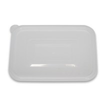 생활엔 사각 밀폐 용기 0.3L / 0.5L 뚜껑, 1개입, 50개