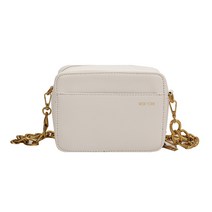 엘쏘 여성용 메탈 체인 미니 숄더백