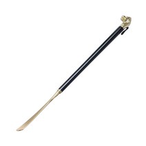프랑온드 골드 포인트 스틸 구두주걱 72cm, 라이언 헤드 블랙, 1개
