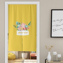 마켓에이 그리너리 절개형 하프 커튼