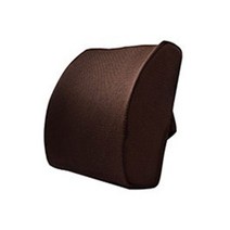 요추 허리받침 쿨 젤 오피스 여름 매쉬 쿠션, 브라운