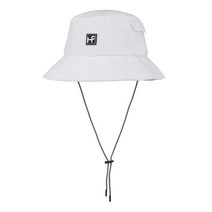 힐크릭 멀티 포켓 버킷햇 H322, O WHITE