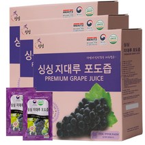 싱싱 지대루 포도즙 50p, 5000ml, 3개