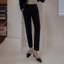 큐니걸스 여성용 155cm 블루밍 컴포트 일자 슬랙스