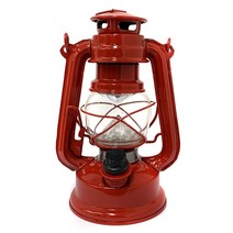 미나티 클래식 LED 감성 캠핑 랜턴 호롱불 J93 중 19cm, 와인레드, 1개