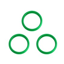 키드존 당그니 3D펜 저온 필라멘트 리필 10m 3p, 초록색