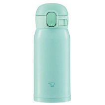 조지루시 심리스 보온보냉 원터치 텀블러, 애플 그린(GL), 360ml