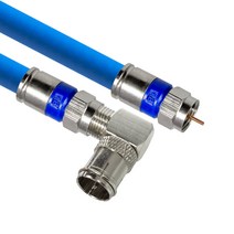 마하링크 고급형 RF 안테나 5C 꺾임 동축 케이블, MLZ-RLB030(블루)