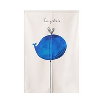 에이홉 블루돌핀 패브릭 파티션 커튼 + 봉