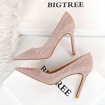 에이홉 펄니트 도트 뾰족 힐