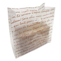 동성지공사 각 비닐봉투 갈색인쇄 30 x 40 cm, 50개, 1개입