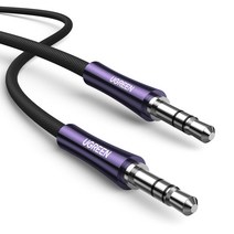 유그린 은도금 코어 프리미엄 3.5mm AUX 케이블 2m, 혼합색상