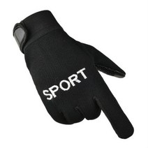 나야스타일 스포츠 바이크 장갑 양손 세트 CYYP-07-1, 블랙