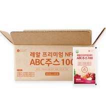 바로푸드 레알 프리미엄 NFC ABC 쥬스 100, 50개