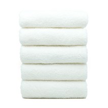 클라우망 아델라 고급 호텔수건 170g 40수 코마사, 5개, 화이트