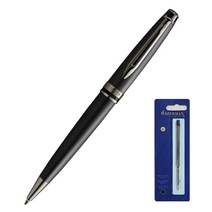 워터맨 엑스퍼트 RT 볼펜 M심 + 볼펜심, 메탈릭 블랙, 1세트