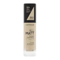 캐트리스 올 매트 샤인 컨트롤 메이크업 파운데이션 30ml, 004N 뉴트럴 포슬린, 1개