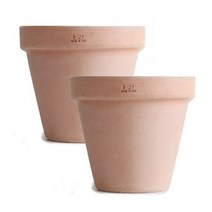 도시정원 이태리 토분 바소 아레나 2p, 연한 연탄색