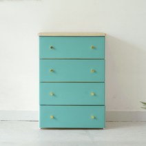 보노하우스 벨르 와이드 4단 서랍장, 민트