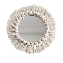 인테리어 마크라메 볼록거울