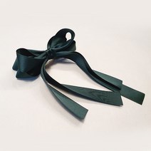 프라임리본무광볼륨꼬리리본자동핀