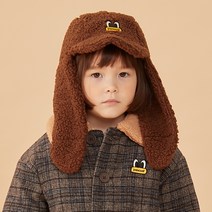 팬콧 유아용 팝아이즈 양털 트루퍼 햇