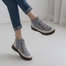 코나블루 여성 가죽 벨크로 워커 3cm DT3198