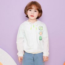 월튼키즈 아동용 스마일 썸머 후디 집업점퍼