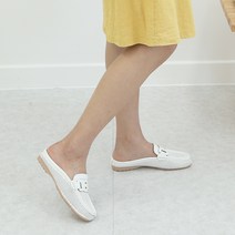 여성용 헬로슈즈 펀칭 뮬 블로퍼 HS2706